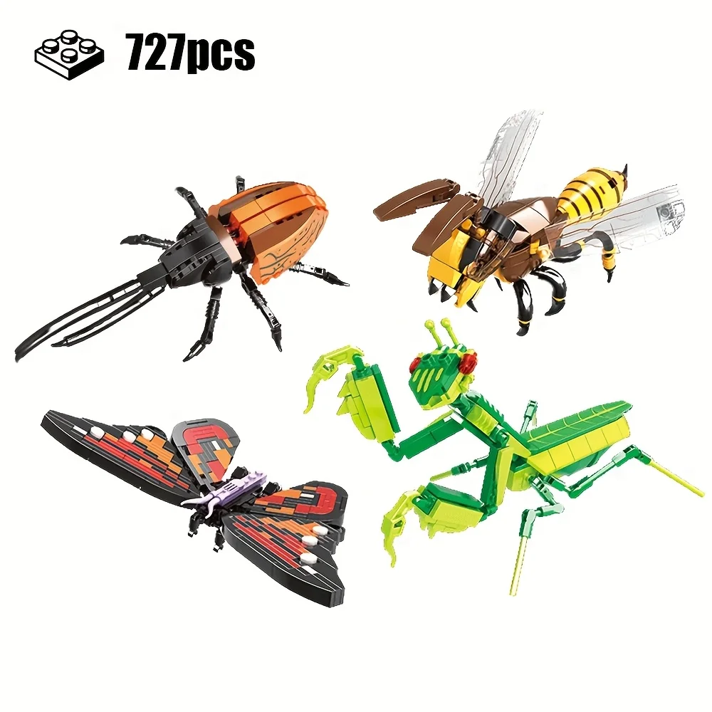 Строительные блоки «Мир насекомых» Животные Скорпион Богомол Муравьи Модель Строительные блоки DIY Игрушки Настольные украшения Кирпичи Детский подарочный набор
Строительные блоки «Мир насекомых» Животные Скорпион Богомол Муравьи Модель Строительные блоки DIY Игрушки Настольные украшения Кирпичи Детский подарочный набор