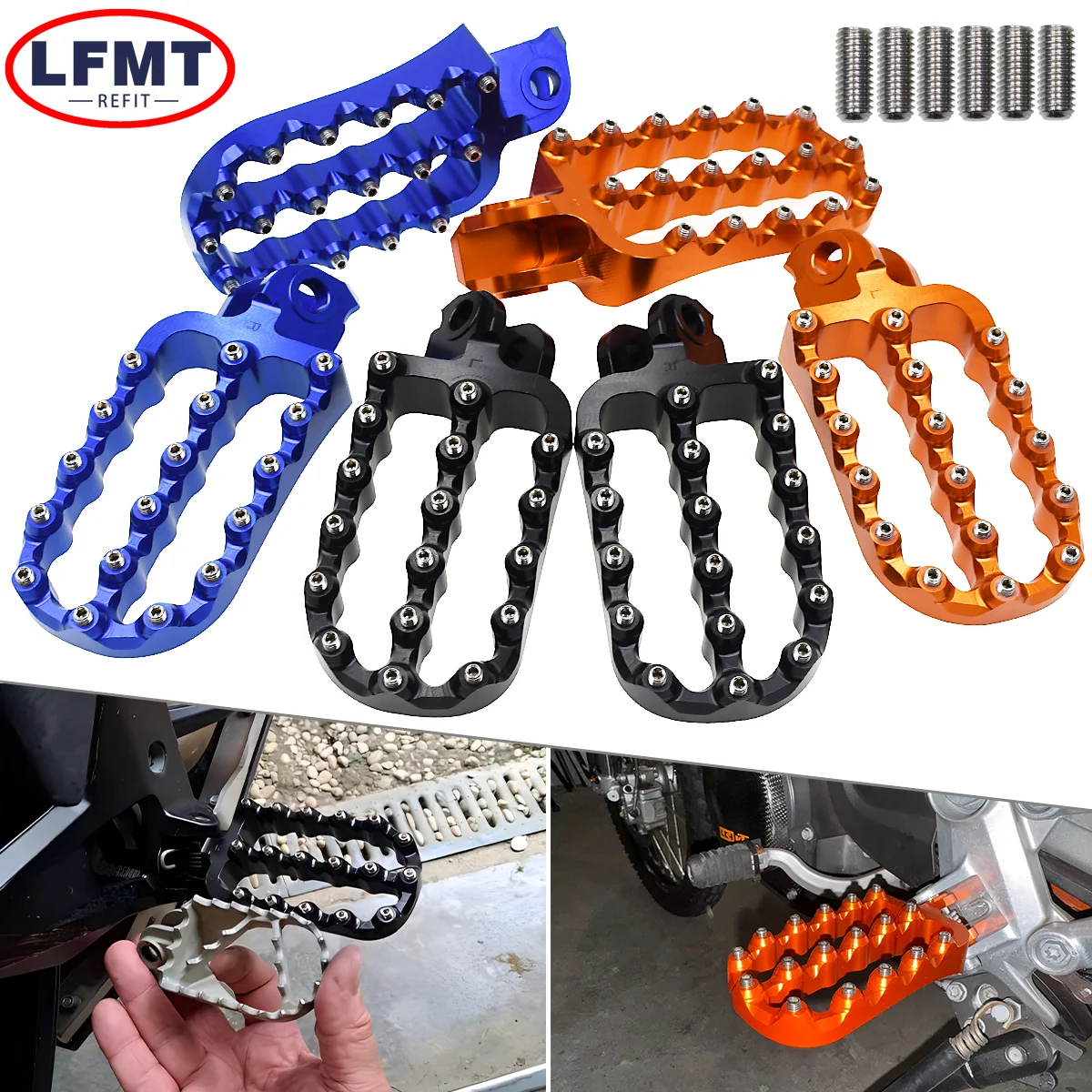 Motorcycle Foot Rest Pegs Footrest Footpeg For KTM SX SXF XC XCF XCW EXC EXCF FREERIDE Enduro 1290 Super Adventure/R/S/T SMC SMR
Motorcycle Foot Rest Pegs Footrest Footpeg For KTM SX SXF XC XCF XCW EXC EXCF FREERIDE Enduro 1290 Super Adventure/R/S/T SMC SMR