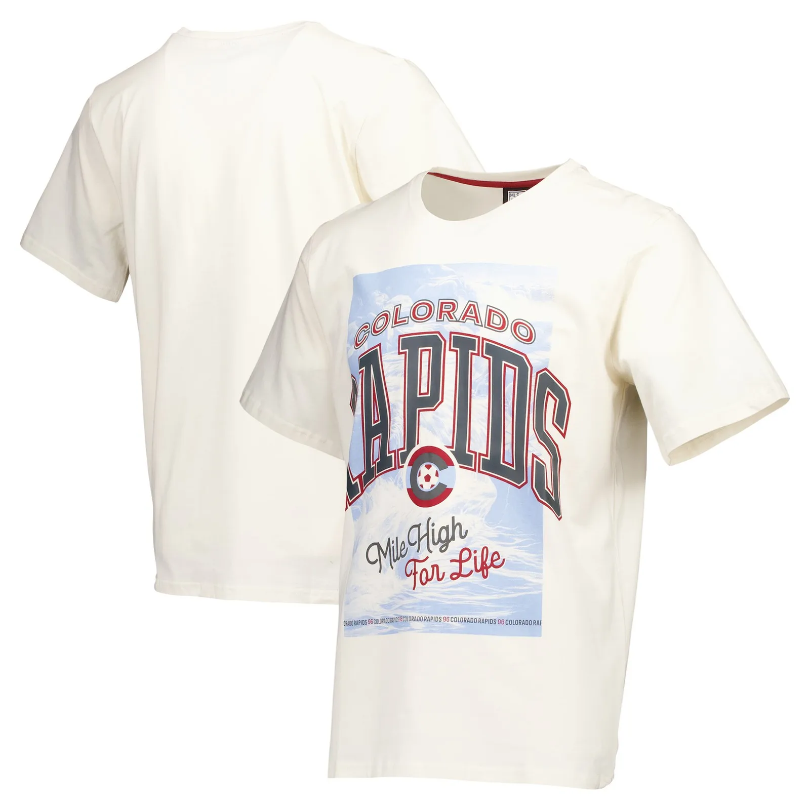 Men's Cream Colorado Rapids '90s Heavyweight Relaxed T-Shirt
Men's Cream Colorado Rapids '90s Heavyweight Relaxed T-Shirt