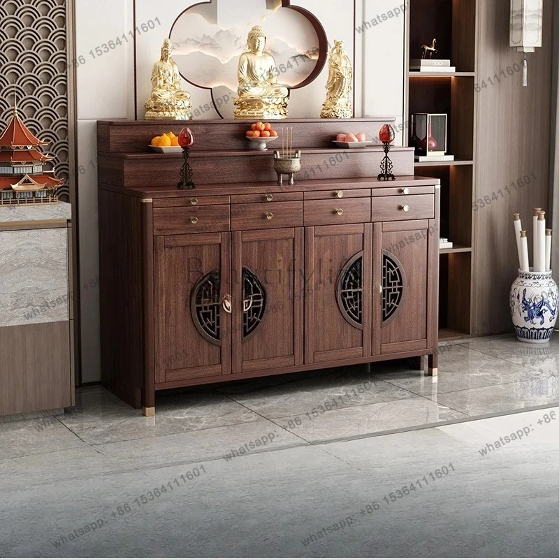Shentai table incense table household new Chinese style table simple modern tribute three-layer stepped
Shentai table incense table household new Chinese style table simple modern tribute three-layer stepped