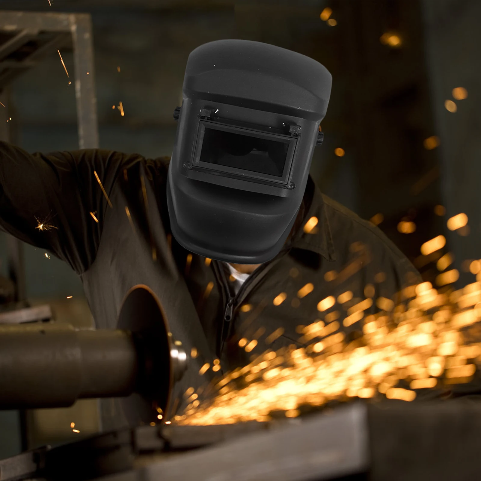 Practical Welding Welding Facial Mask Auto Darkening Face Guard French Flip Adjustable Mask for Welder Portable Equipment
Practical Welding Welding Facial Mask Auto Darkening Face Guard French Flip Adjustable Mask for Welder Portable Equipment