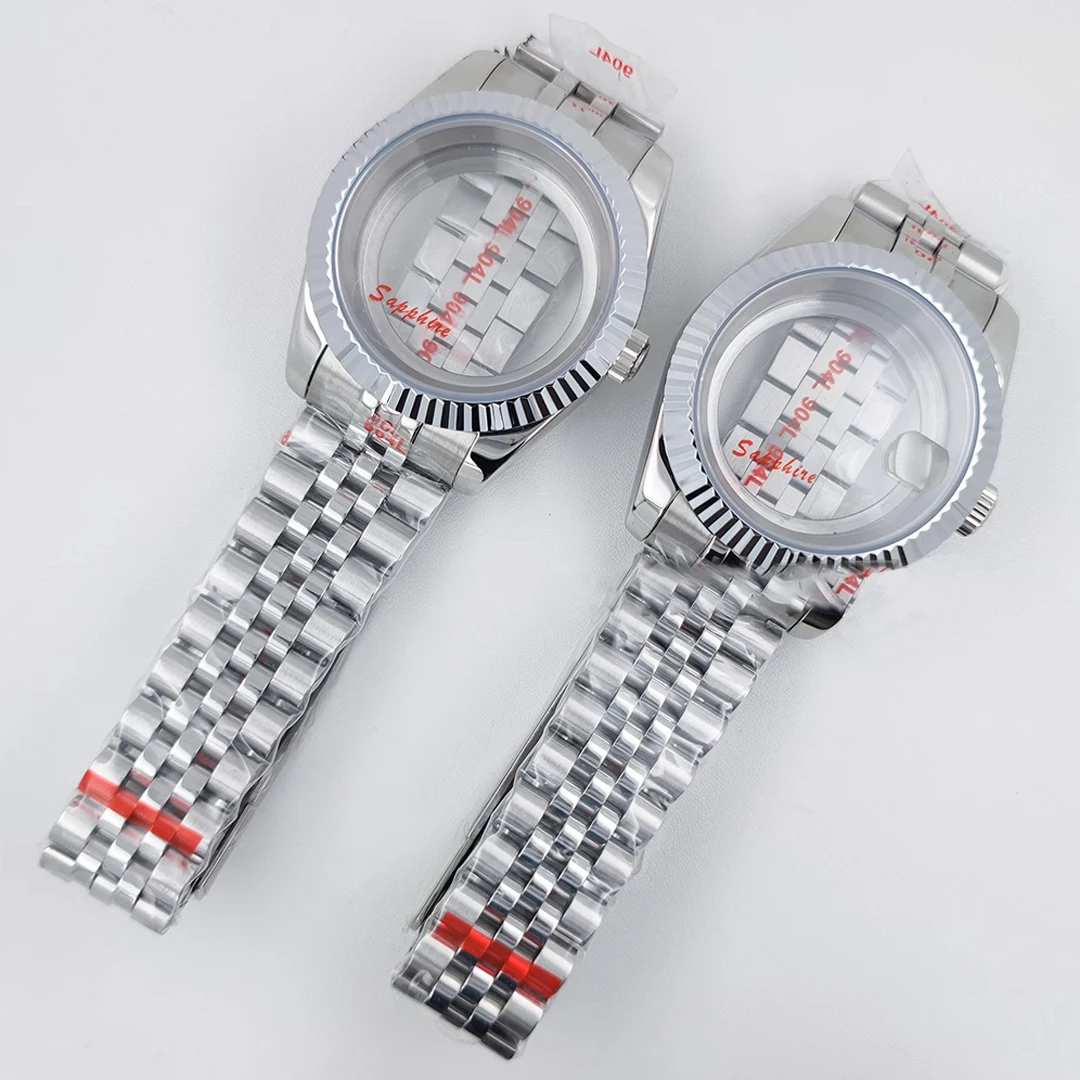 36MM/40MM NH35 Sapphire Crystal Polish Water Resistanst Watch Case For NH34 NH35 NH36 NH38 NH39 NH70 PT5000 ETA2824 Movement
36MM/40MM NH35 Sapphire Crystal Polish Water Resistanst Watch Case For NH34 NH35 NH36 NH38 NH39 NH70 PT5000 ETA2824 Movement