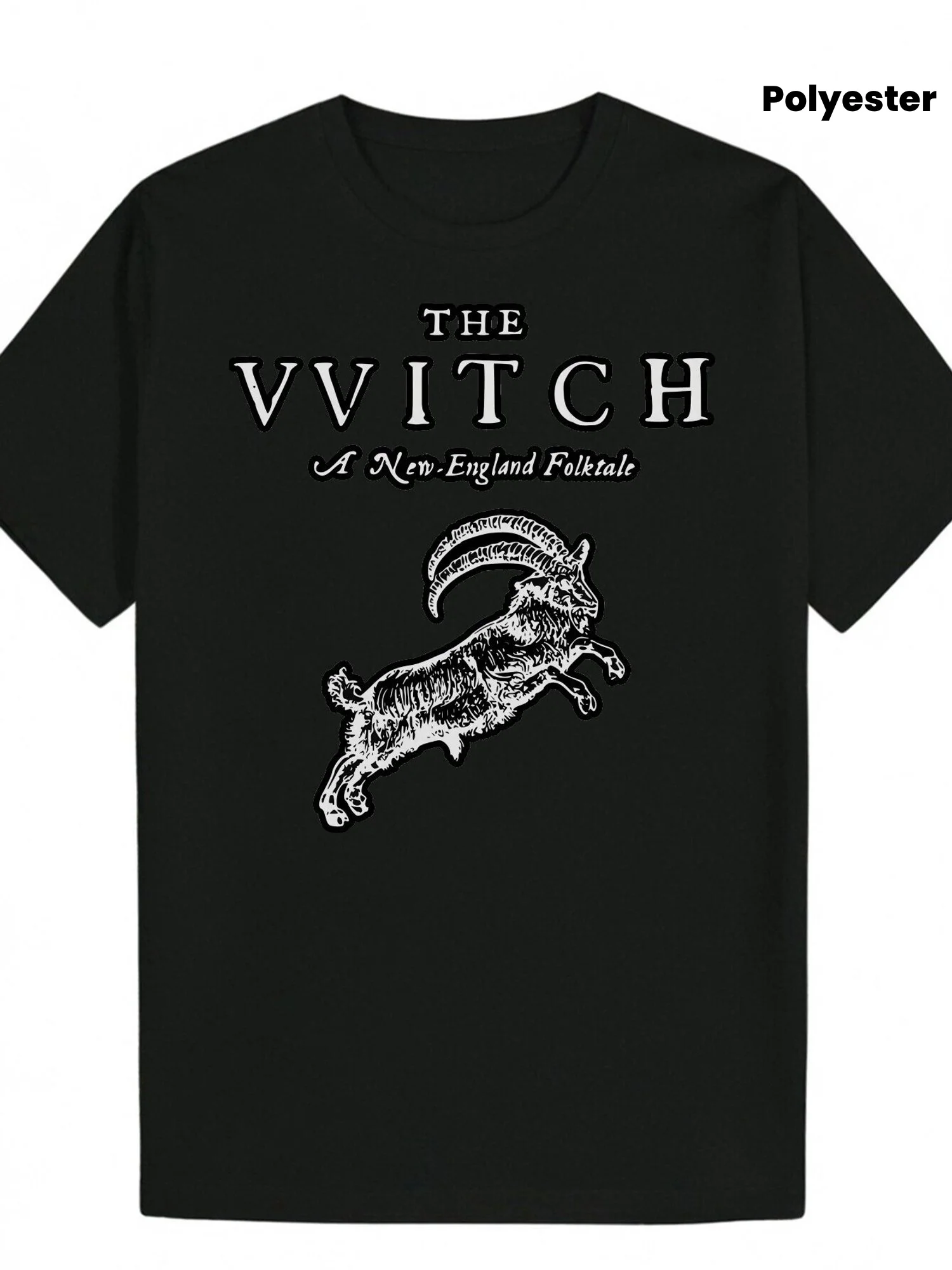 Vintage Men s T Shirt Vintage Y2K Inspired Men s The Witch Graphic T-Shirt Black Short Sleeve with Goat Design
Vintage Men s T Shirt Vintage Y2K Inspired Men s The Witch Graphic T-Shirt Black Short Sleeve with Goat Design