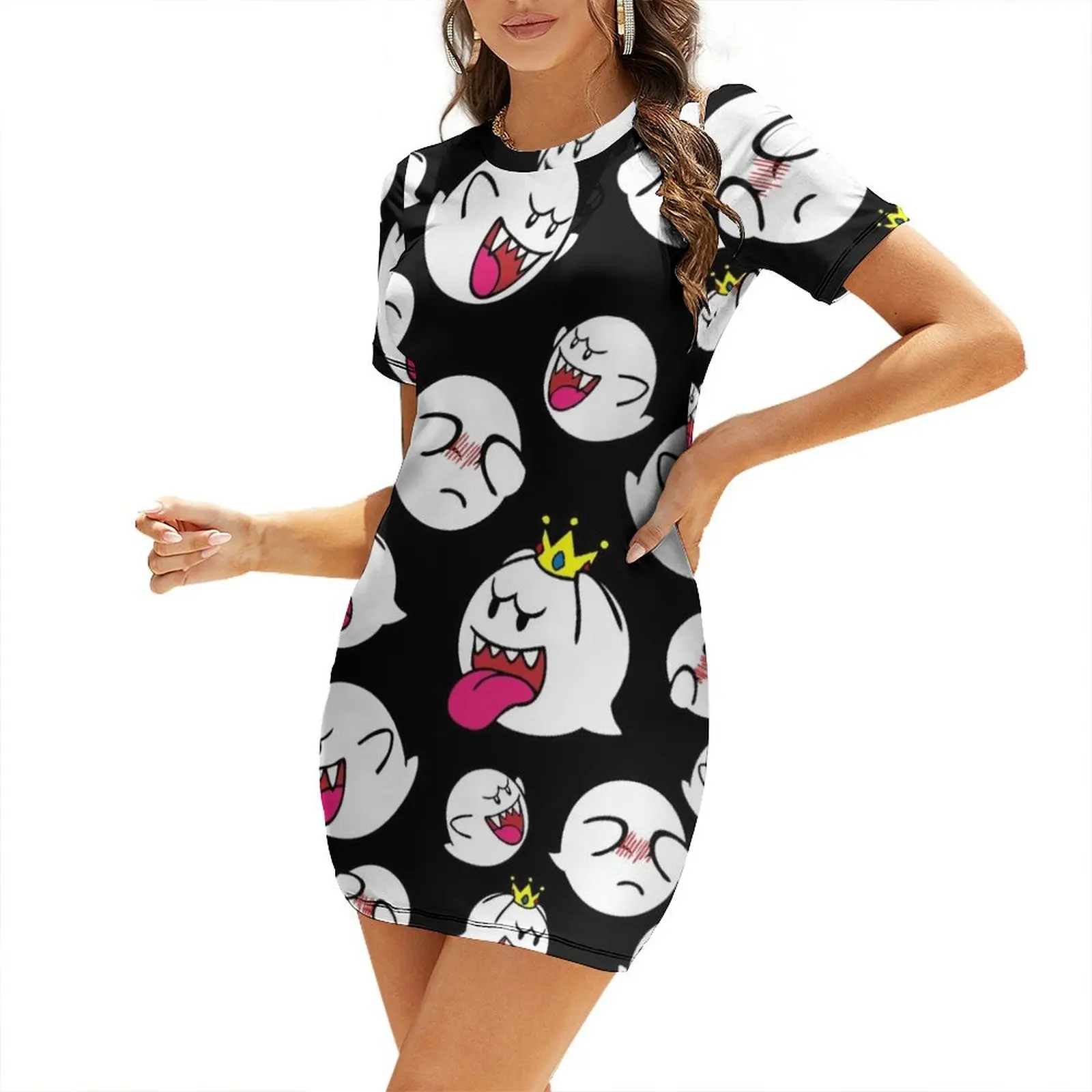 King Boo Swarm Short Sleeved Dress summer outfits for women 2025 summer women's suit luxury evening dress woman for wedding
King Boo Swarm Short Sleeved Dress summer outfits for women 2025 summer women's suit luxury evening dress woman for wedding
