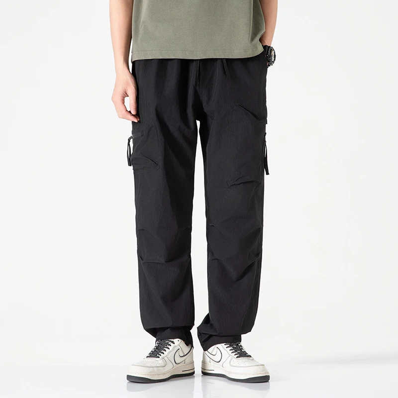 Men's Spring Waterproof Windproof Outdoor Straight Leg Pants Simple Solid Color Trendy Versatile Casual Design
Men's Spring Waterproof Windproof Outdoor Straight Leg Pants Simple Solid Color Trendy Versatile Casual Design