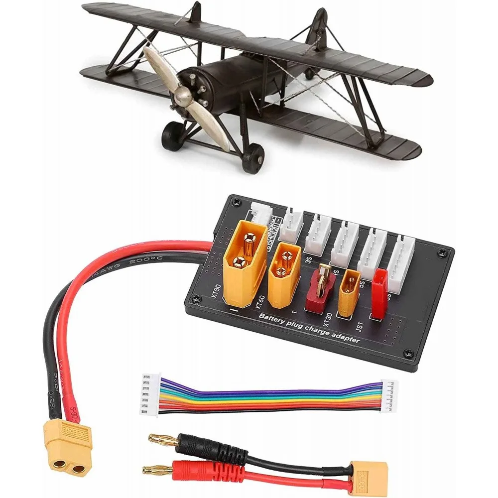 XT30 XT60 XT90 JST T Connector Lipo Battery Multi Charger Board 2-6S Parallel Charging Module for Imax B6 B6C Charger
XT30 XT60 XT90 JST T Connector Lipo Battery Multi Charger Board 2-6S Parallel Charging Module for Imax B6 B6C Charger