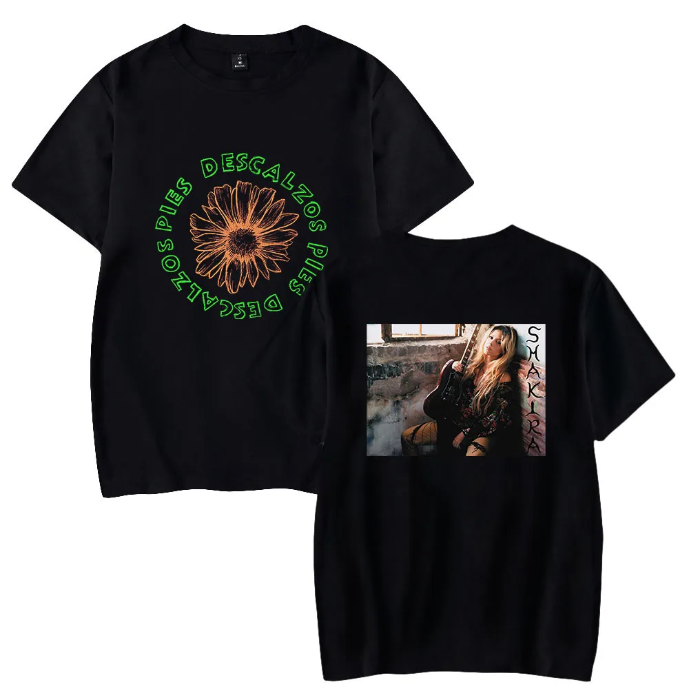 2022 Shakira Tshirt Singer O-neck Tops New Fashion Tshirt Casual Harajuku Short Sleeved Hip Hop Tee Shirt Merch Clothes
2022 Shakira Tshirt Singer O-neck Tops New Fashion Tshirt Casual Harajuku Short Sleeved Hip Hop Tee Shirt Merch Clothes