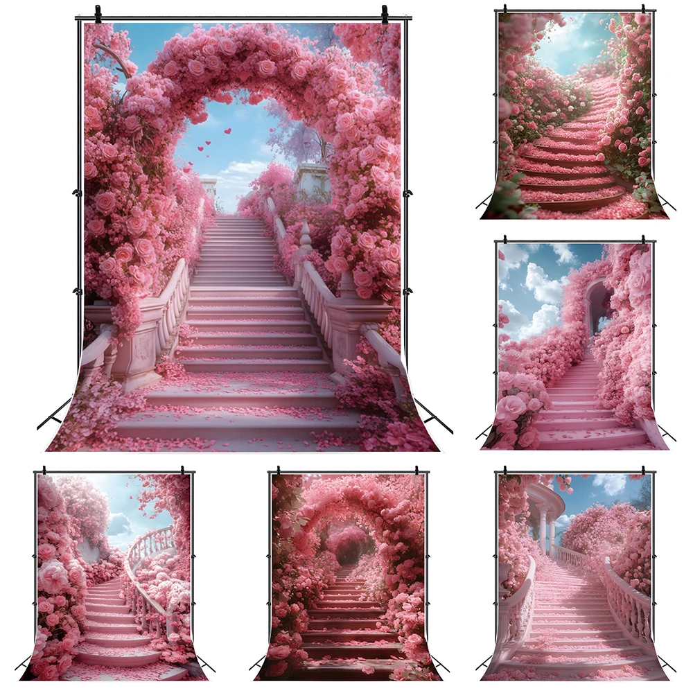Garden Fantasy Pink Flower Path Photography Background Princess Castle Girl 1st Birthday Baby Shower Banner Cake Table Backdrop
Garden Fantasy Pink Flower Path Photography Background Princess Castle Girl 1st Birthday Baby Shower Banner Cake Table Backdrop