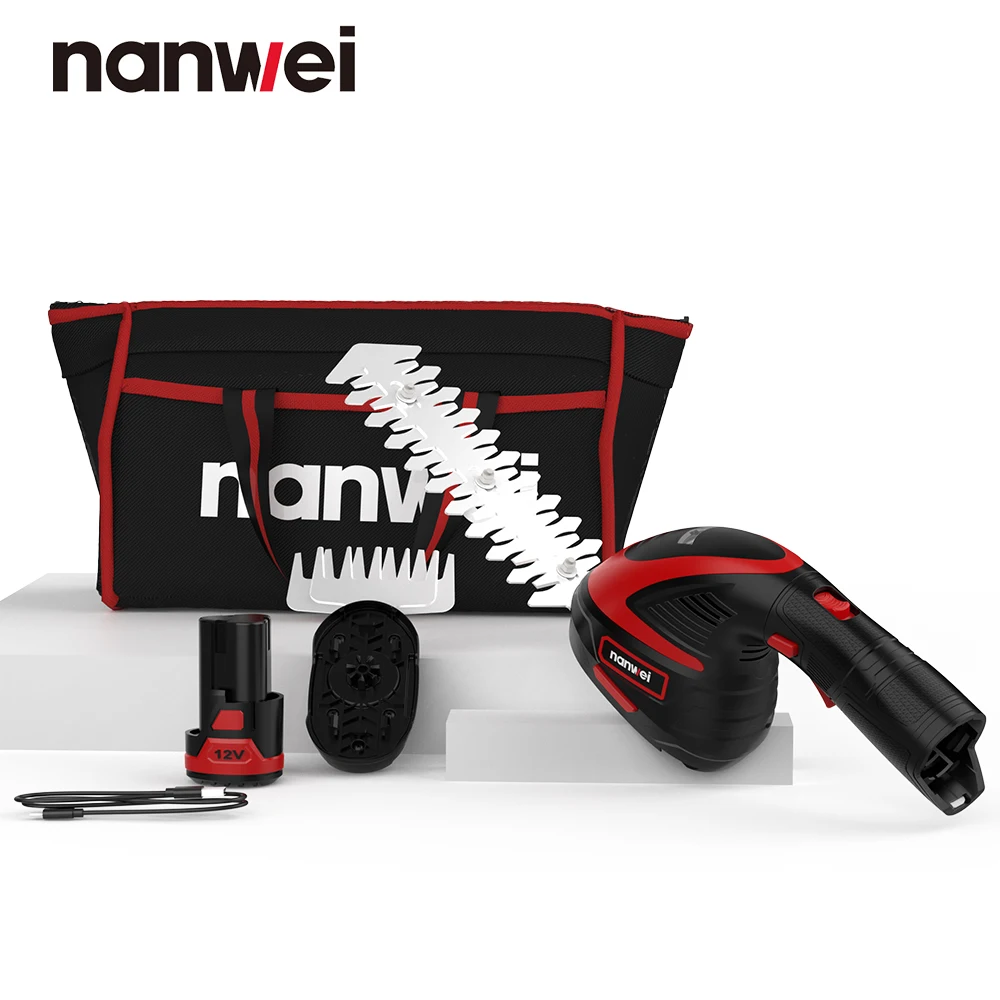 Nanwei 12V Electric Lawn Mower for Household Small Garden Weeding Machine with Type-C Charging Interface Hedge Trimmer
Nanwei 12V Electric Lawn Mower for Household Small Garden Weeding Machine with Type-C Charging Interface Hedge Trimmer