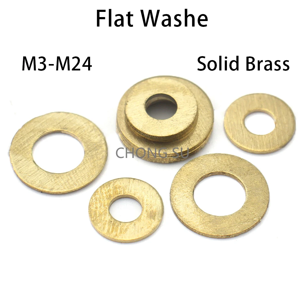 M3 M4 M5 M6 M8 M10 M12 M14 M16 M18 M22 M24 Brass Flat Washer Solid Brass Gasket Shim Copper Metal Meson Pad Spacer
M3 M4 M5 M6 M8 M10 M12 M14 M16 M18 M22 M24 Brass Flat Washer Solid Brass Gasket Shim Copper Metal Meson Pad Spacer
