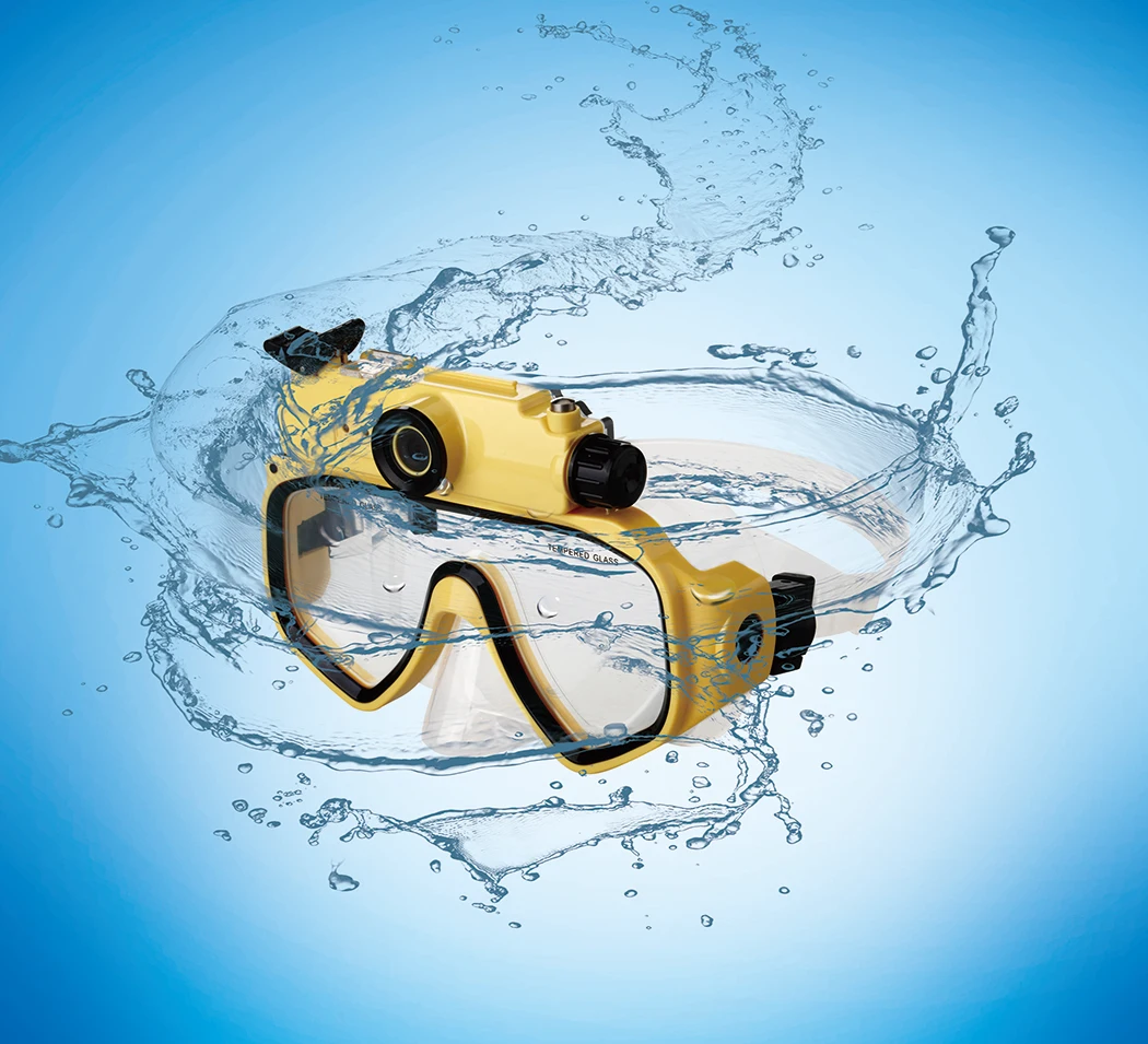 Series 720P Digital Camera Diving Mask
Series 720P Digital Camera Diving Mask