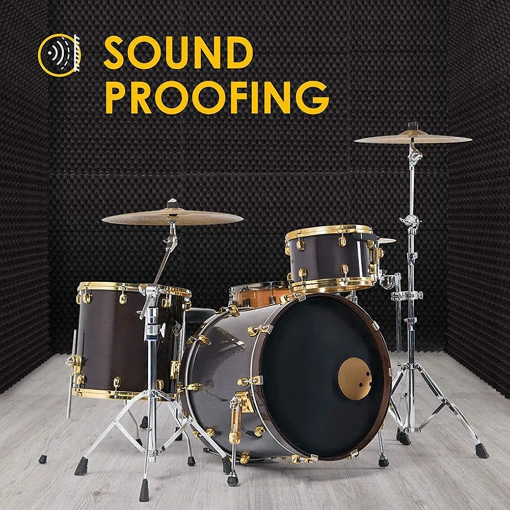 Dropship-Self Adhesive Acoustic Foam Panels Fireproof Soundproofing Treatment Wall Panel,Reduce Noise Foam For Studio,Etc
Dropship-Self Adhesive Acoustic Foam Panels Fireproof Soundproofing Treatment Wall Panel,Reduce Noise Foam For Studio,Etc