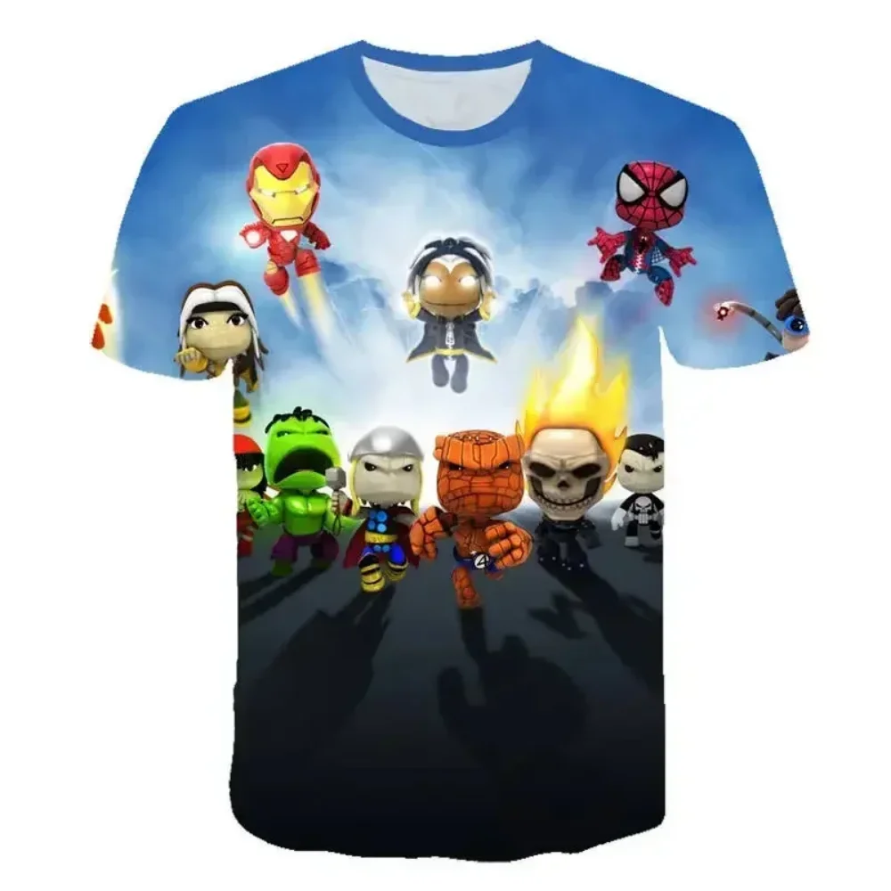 Wolverine Boys Girls T-shirt Deadpool Men's T-shirt 3D Printed Loki Short Sleeve Marvel Men's T-shirt Oversized Men's Clothing
Wolverine Boys Girls T-shirt Deadpool Men's T-shirt 3D Printed Loki Short Sleeve Marvel Men's T-shirt Oversized Men's Clothing
