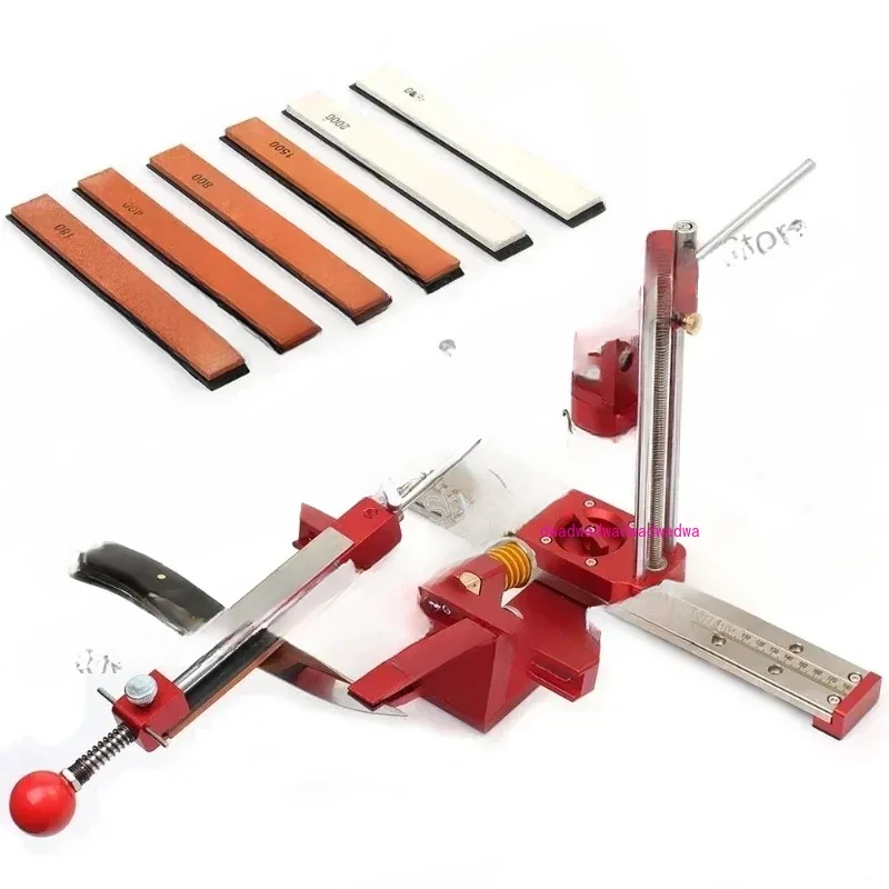 Toohr Knife Sharpening Frame Professional Fixed Angle Sharpener Whetstone High Precision Grinder Sharpening Tools W/Rail
Toohr Knife Sharpening Frame Professional Fixed Angle Sharpener Whetstone High Precision Grinder Sharpening Tools W/Rail