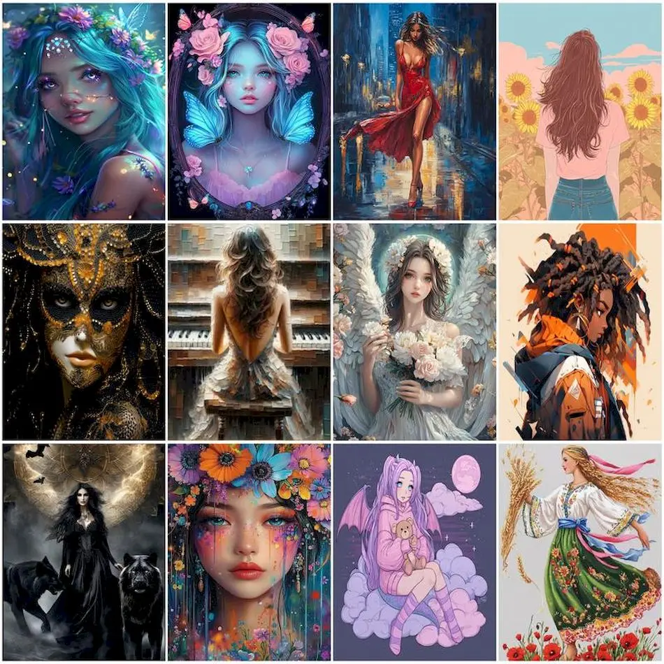 RUOPOTY Oil Painting By Numbers For Adults Women girls Drawing Canvases For Paint Paint Pictures By Numbers Set Home Decoration
RUOPOTY Oil Painting By Numbers For Adults Women girls Drawing Canvases For Paint Paint Pictures By Numbers Set Home Decoration
