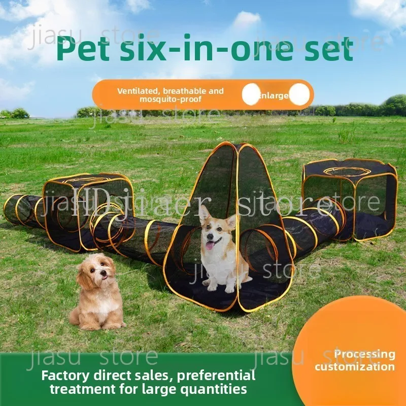 New Outdoor Cat Channel Outdoor Dog Toy Dog Game Channel Pet Cage
New Outdoor Cat Channel Outdoor Dog Toy Dog Game Channel Pet Cage