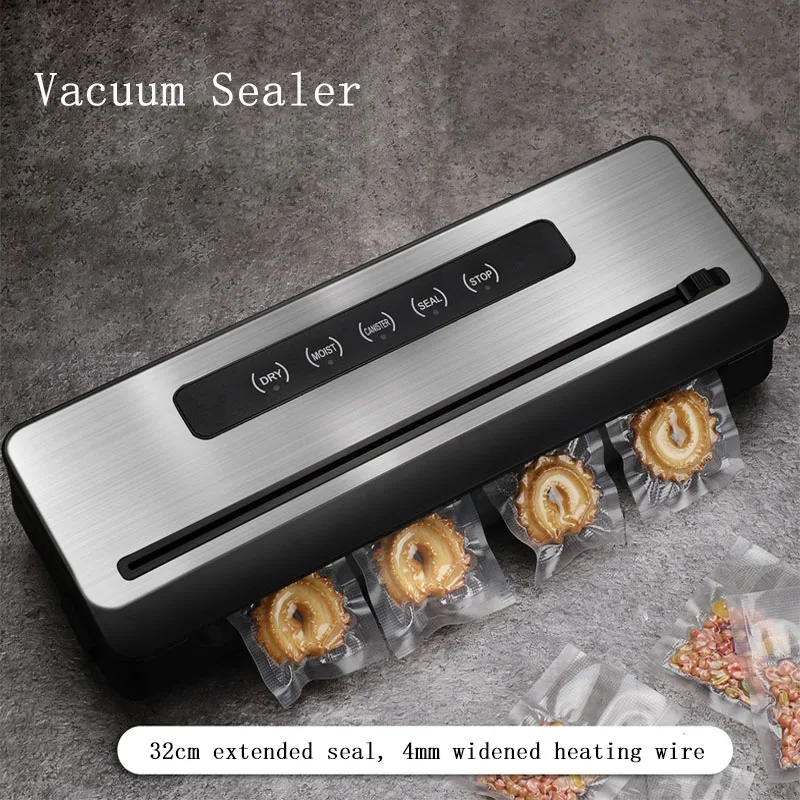 Wet Dry Dual Use Vacuum Sealing Machine Automatic Food Vacuum Sealer Household Commercial Acuum Packaging Machine
Wet Dry Dual Use Vacuum Sealing Machine Automatic Food Vacuum Sealer Household Commercial Acuum Packaging Machine