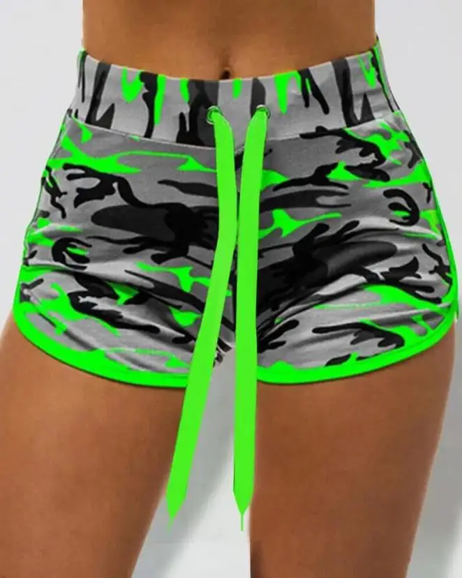 2023 Summer Women's Shorts Fashion Camouflage Printing Drawcord High Waist Shorts Casual Sports Pants Fitness Jogging Shorts
2023 Summer Women's Shorts Fashion Camouflage Printing Drawcord High Waist Shorts Casual Sports Pants Fitness Jogging Shorts