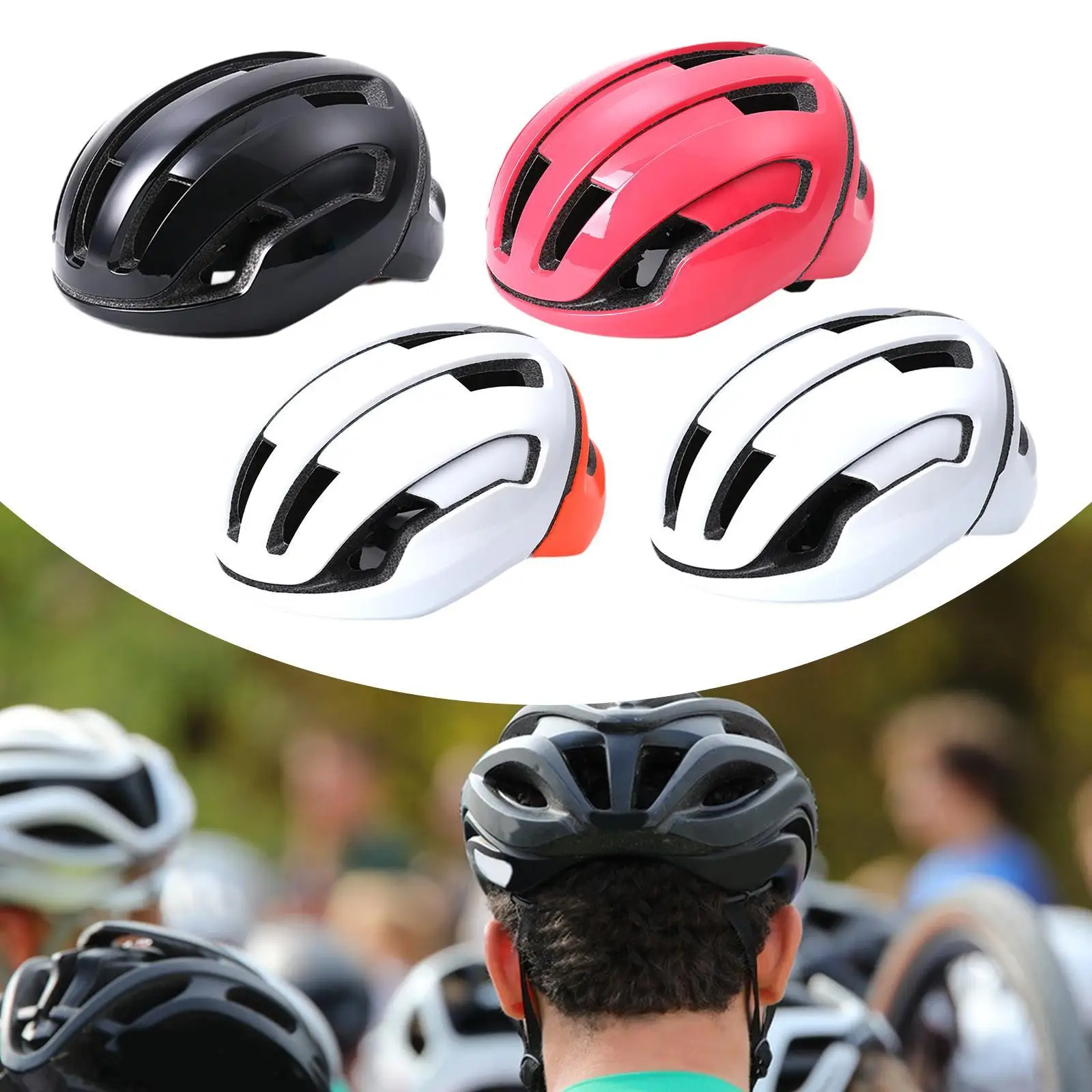 Bike Helmet with Removable Pad Bicycle Helmet Ventilation for Outdoor Cycling Riding
Bike Helmet with Removable Pad Bicycle Helmet Ventilation for Outdoor Cycling Riding
