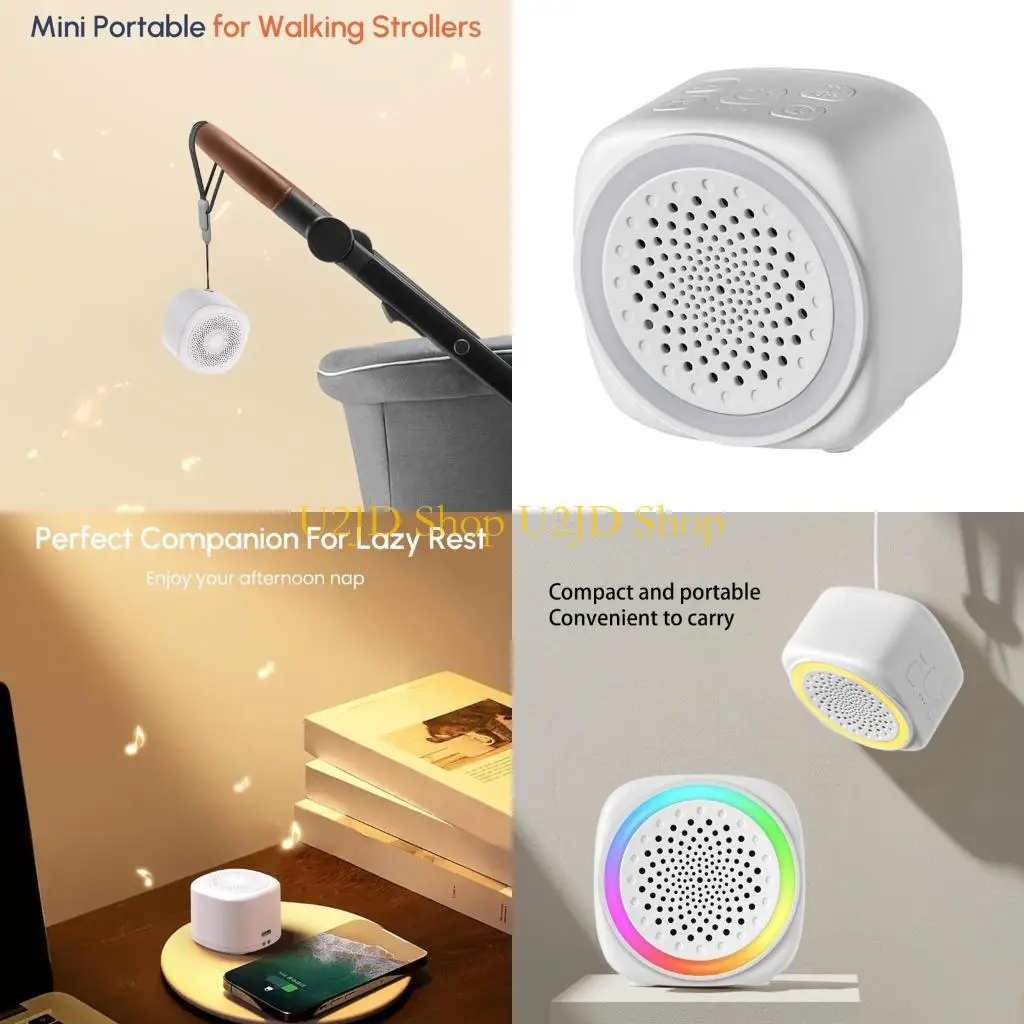 U2JD Portable Sleep Aid Device 26 Soothings Sounds Night Lights For Home Office Use
U2JD Portable Sleep Aid Device 26 Soothings Sounds Night Lights For Home Office Use