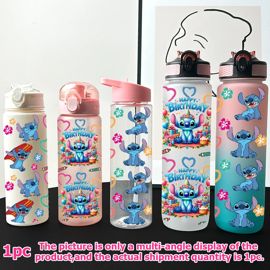 1Pc Disney Stitch Pattern 23-32oz Multi-style Plastic Water Bottle Portable Sports Cup Birthday Gift Back To School Cup
1Pc Disney Stitch Pattern 23-32oz Multi-style Plastic Water Bottle Portable Sports Cup Birthday Gift Back To School Cup