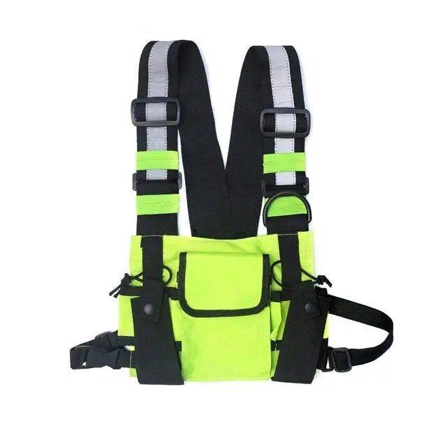 Functional Tactical Chest Bag Fashion Hip Hop Vest Streetwear Bag Waist Pack Personalized Reflective Vest Chest Bag Waist Bag
Functional Tactical Chest Bag Fashion Hip Hop Vest Streetwear Bag Waist Pack Personalized Reflective Vest Chest Bag Waist Bag