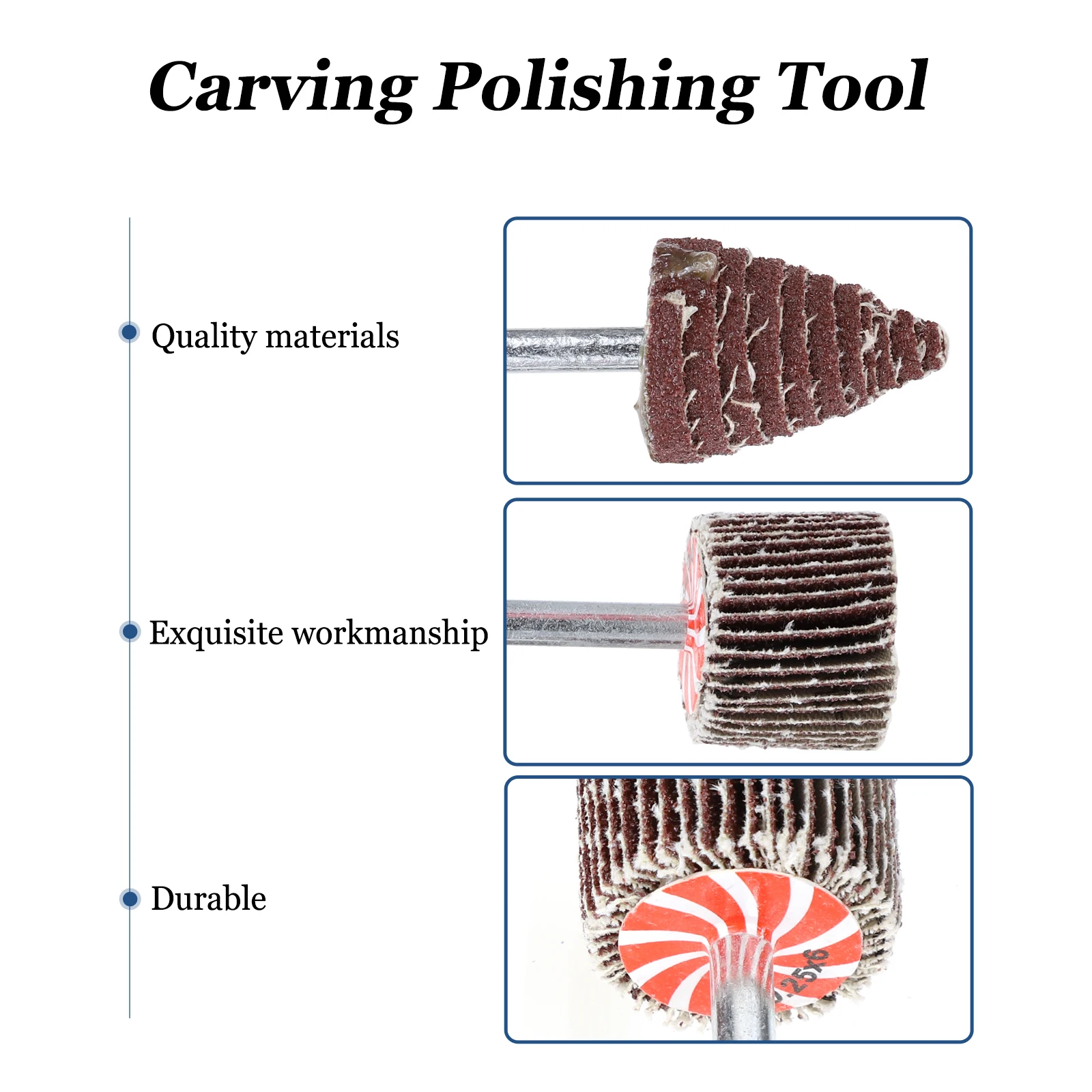 10 Pcs Electric Grinding Head Rotary Tool Louver Conical Brown Engraving Carving Drill Polishing Tools Durable Anti Static Wood
10 Pcs Electric Grinding Head Rotary Tool Louver Conical Brown Engraving Carving Drill Polishing Tools Durable Anti Static Wood