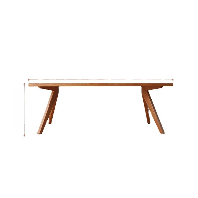 All solid wood dining thickened large board table cherry wood furniture workbench desk
All solid wood dining thickened large board table cherry wood furniture workbench desk