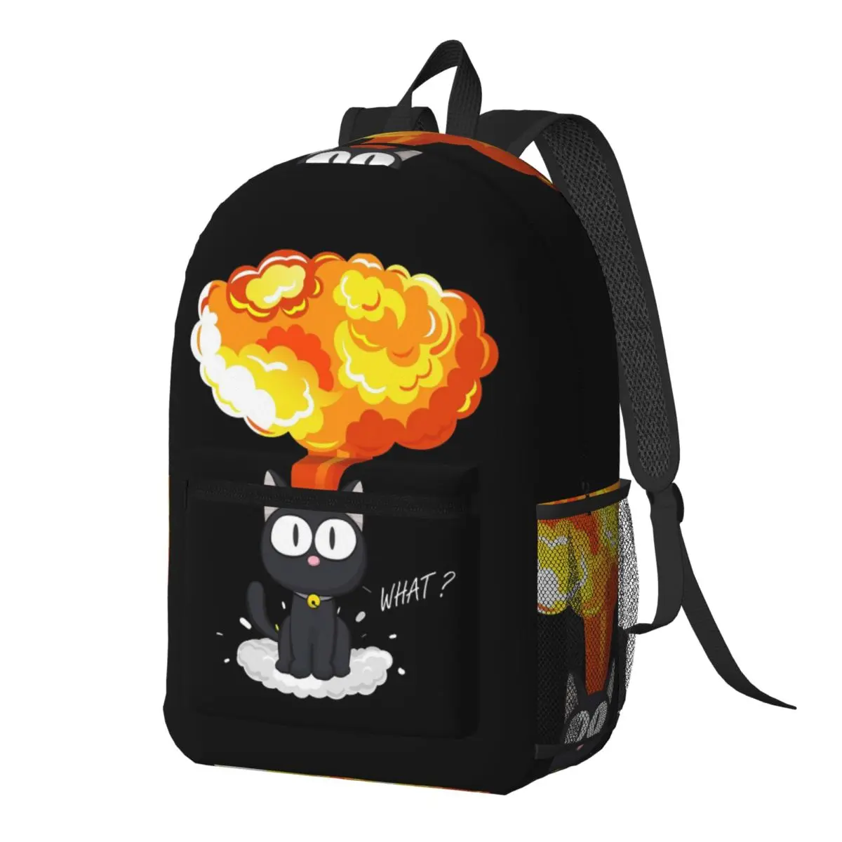 Nuclear Explosion Cat Meme Print Backpack Daypack Large Capacity Children BookBag School Bag Shoulder Bags for Men Women
Nuclear Explosion Cat Meme Print Backpack Daypack Large Capacity Children BookBag School Bag Shoulder Bags for Men Women