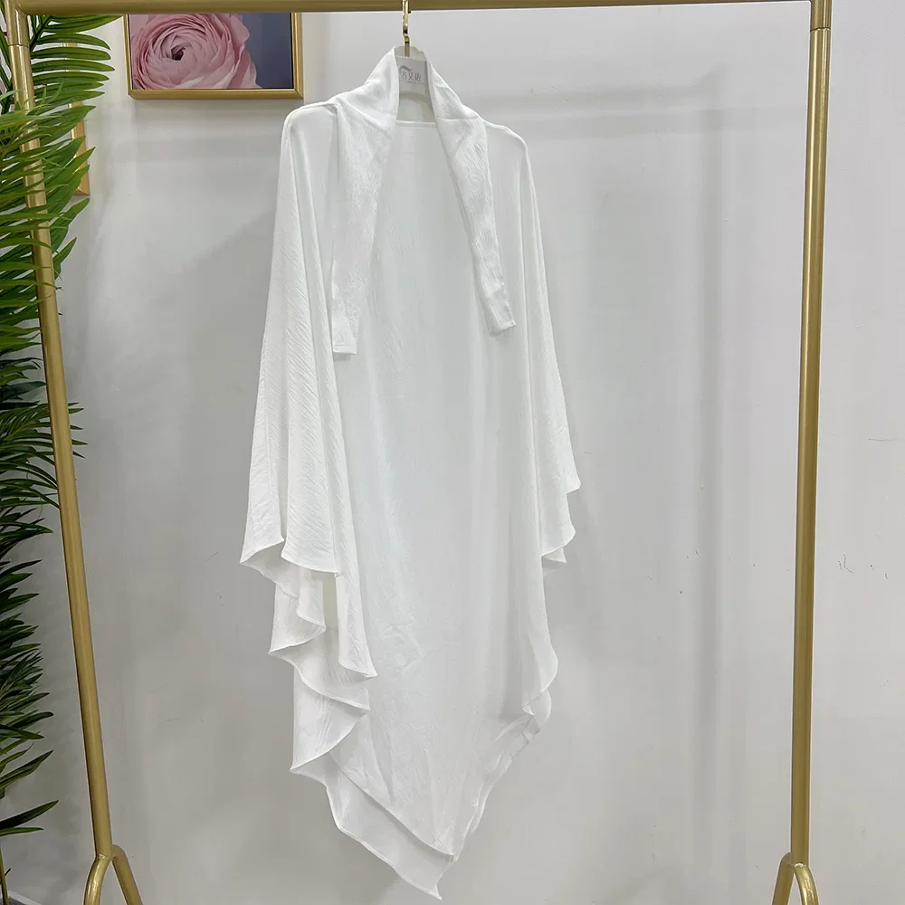 Eid Prayer Garment Long Khimar Islamic Women Hijab Sleeveless Tops Abaya Robe Ramadan Abayas Muslim Arab Clothing Niqab Hijabs
Eid Prayer Garment Long Khimar Islamic Women Hijab Sleeveless Tops Abaya Robe Ramadan Abayas Muslim Arab Clothing Niqab Hijabs