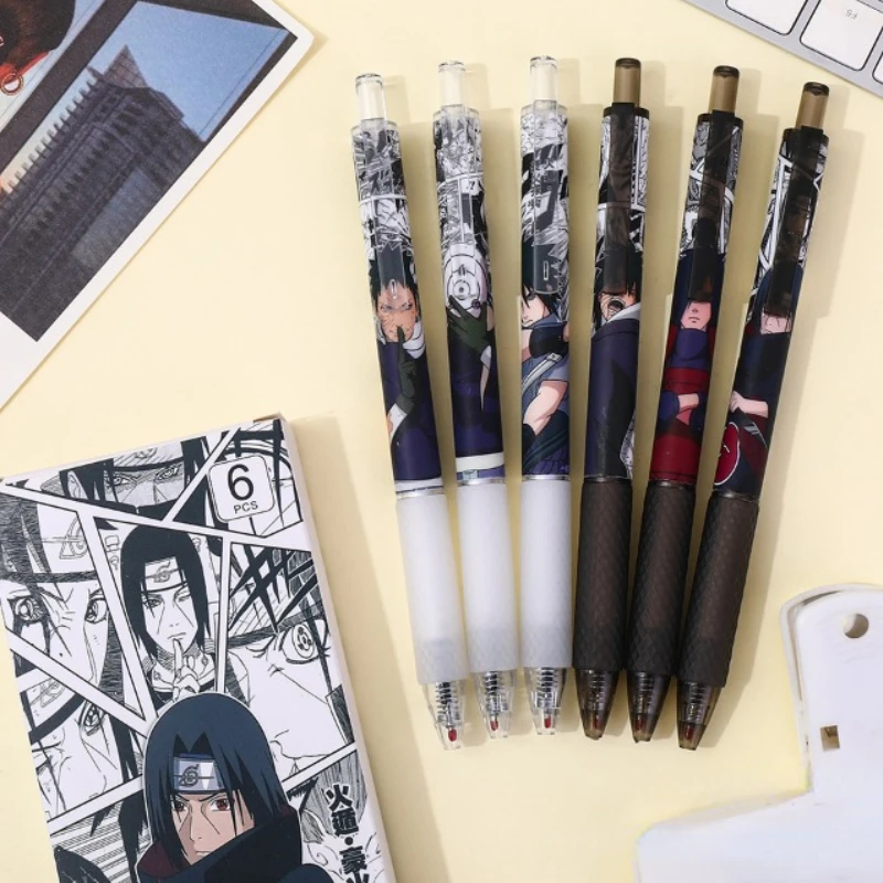 6pcs Naruto Gel Pen 0.5MM Black Ink Quick-drying Ballpoint Pen Anime School Press Pen Stationery Office Signature Pens Supplies
6pcs Naruto Gel Pen 0.5MM Black Ink Quick-drying Ballpoint Pen Anime School Press Pen Stationery Office Signature Pens Supplies