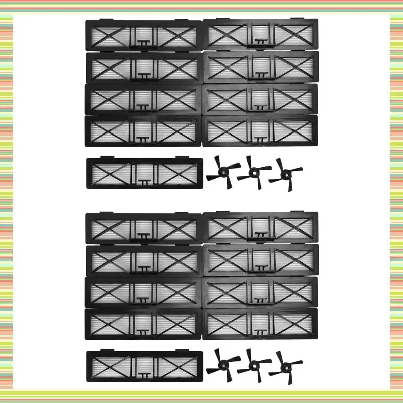 A97P 18X Hepa Filter 6X Side Brush For Neato Botvac D3 D4 D5 D6 D7 D70 D75 D80 D85 Connected Botvac 75E 80 85 Brushes Filters
A97P 18X Hepa Filter 6X Side Brush For Neato Botvac D3 D4 D5 D6 D7 D70 D75 D80 D85 Connected Botvac 75E 80 85 Brushes Filters