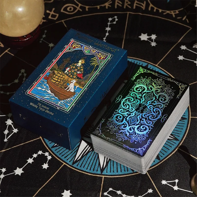 Gold Foil Tarot Cards Board Game Cards Genuine New Tarot Cards Waite Cards Tarot Cards Complete Set Gold Stamping Waterproof
Gold Foil Tarot Cards Board Game Cards Genuine New Tarot Cards Waite Cards Tarot Cards Complete Set Gold Stamping Waterproof