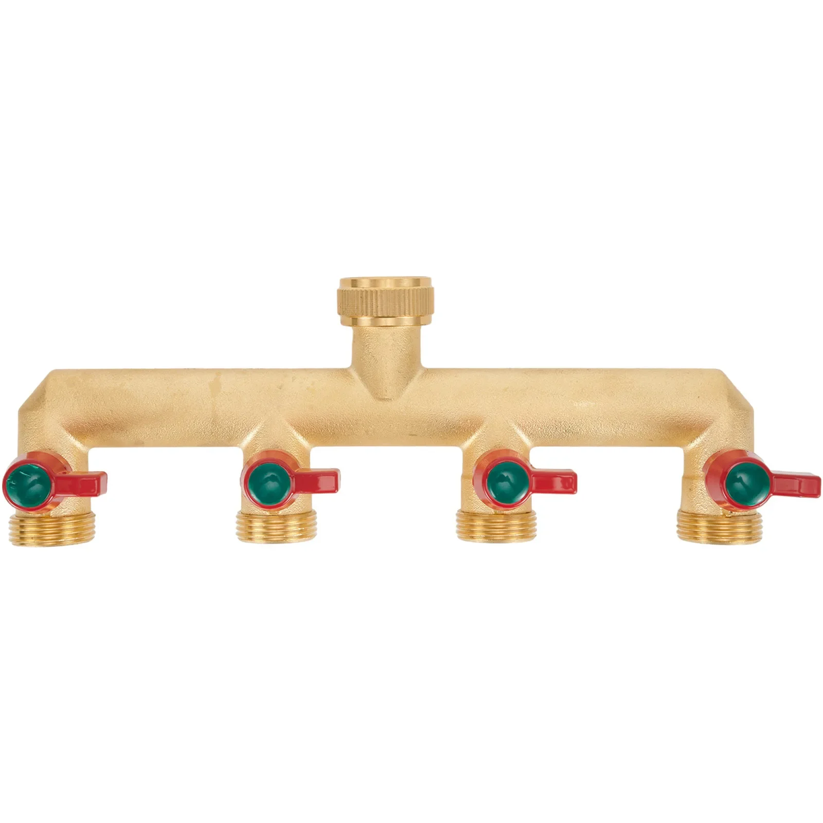 Universal 4 Way Brass Water Tap Distributor Leak Proof Garden Hose Quick Connector Industrial Grade (3/4 inch)
Universal 4 Way Brass Water Tap Distributor Leak Proof Garden Hose Quick Connector Industrial Grade (3/4 inch)