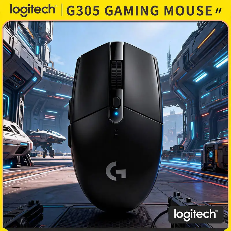 Беспроводная игровая мышь Logitech G305 LIGHTSPEED, 12000 DPI HERO, 6 кнопок, 250 часов автономной работы, 99 г, отклик 1 мс, для ПК и Mac
Беспроводная игровая мышь Logitech G305 LIGHTSPEED, 12000 DPI HERO, 6 кнопок, 250 часов автономной работы, 99 г, отклик 1 мс, для ПК и Mac