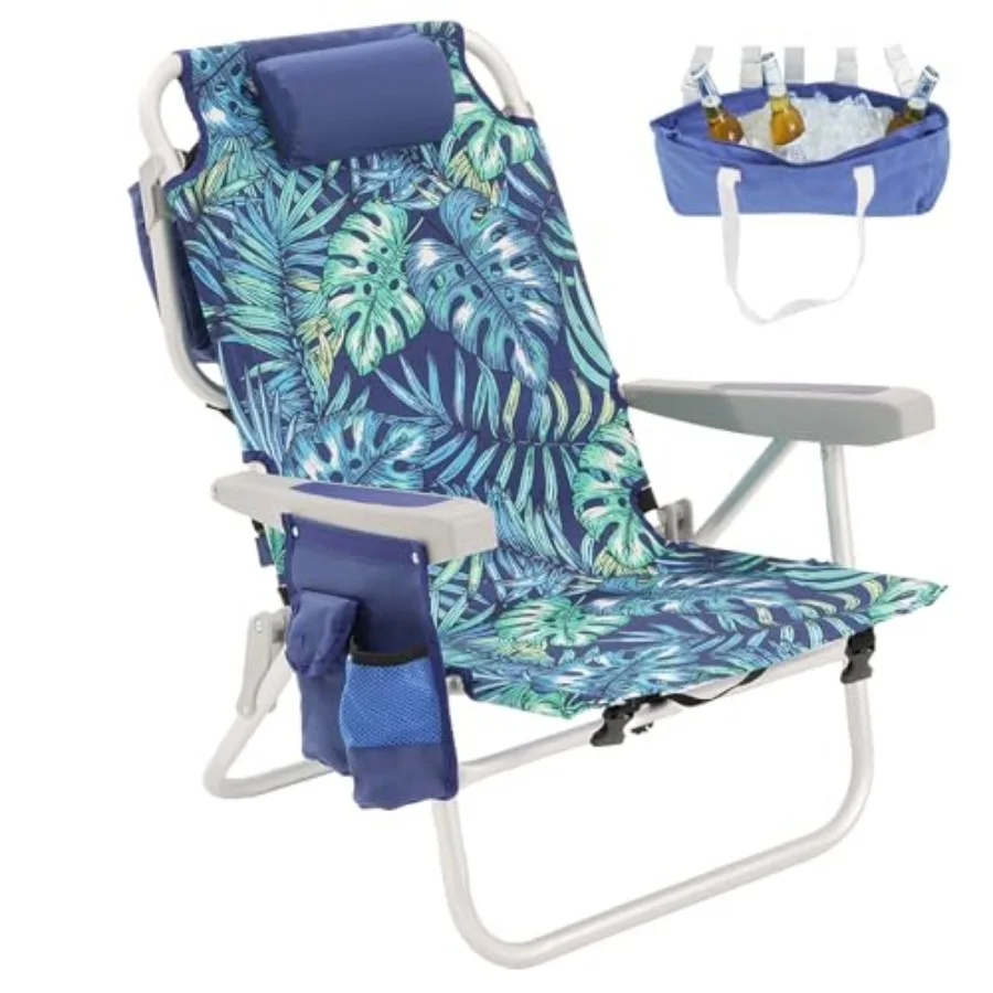 Low Beach Chairs for Adults 5 Position Lay Flat Portable Folding Backpack Beach Chair Heavy Duty with Cooler Bag Cup Holder for
Low Beach Chairs for Adults 5 Position Lay Flat Portable Folding Backpack Beach Chair Heavy Duty with Cooler Bag Cup Holder for