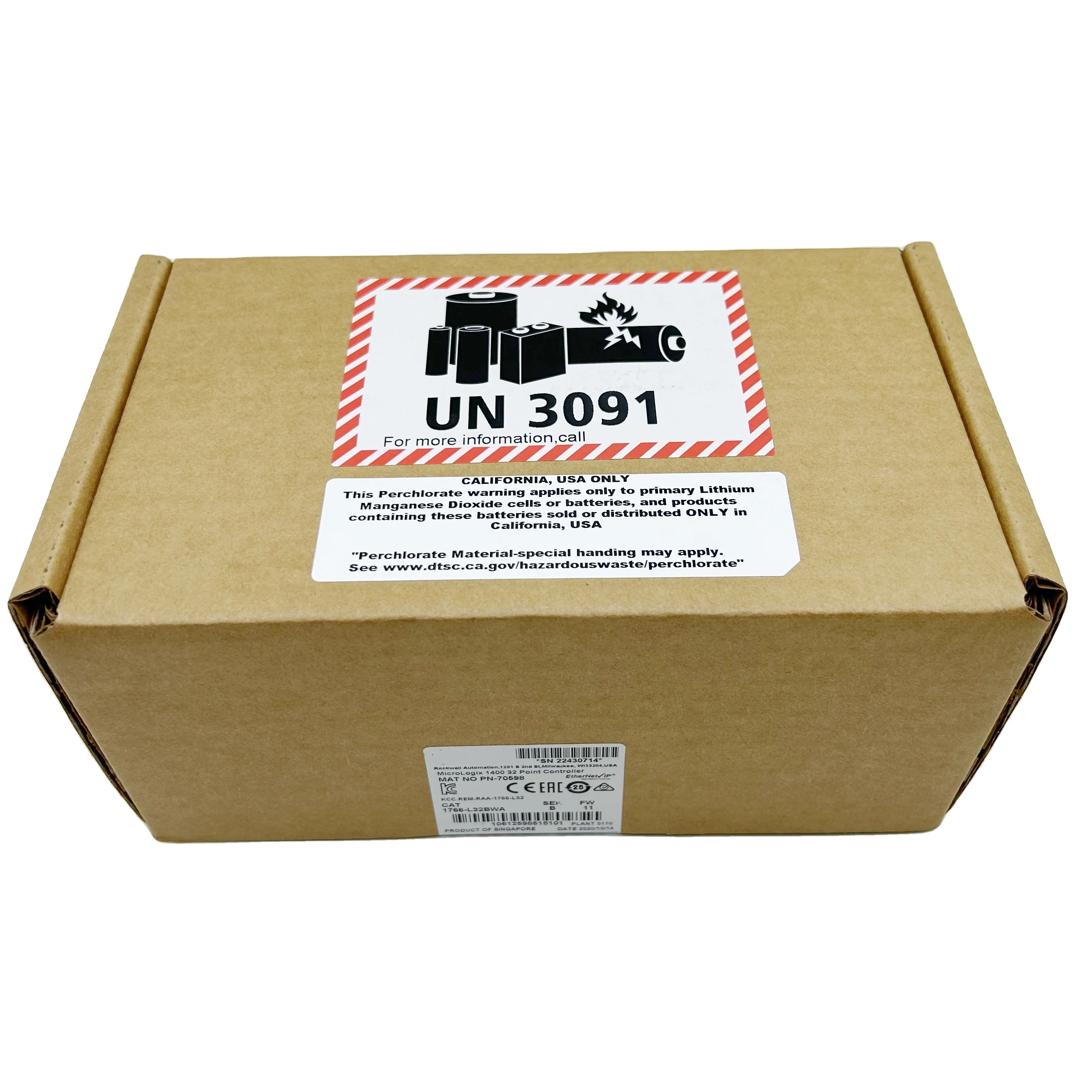 Warranty for one year High quality original hot-selling programmable controller 1766-L32BWA
Warranty for one year High quality original hot-selling programmable controller 1766-L32BWA