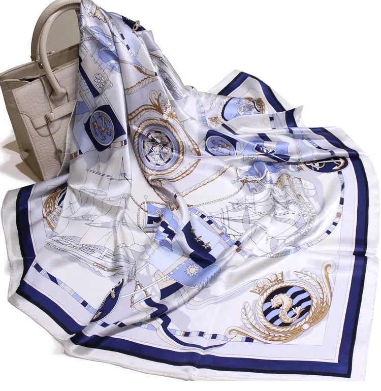 100Silk Scarf Luxury Hand Rolled Bandanas 110CM Oversized Square Shawls Hair Neck Belt Scarves Satin Soft Hijab 110cm
100Silk Scarf Luxury Hand Rolled Bandanas 110CM Oversized Square Shawls Hair Neck Belt Scarves Satin Soft Hijab 110cm