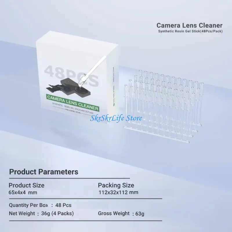 E65E 48Pcs Phone Camera Lens Cleaning Dust Removal Tool Camera Lens Cleaner Synthetic Resin Fingerprint Removal
E65E 48Pcs Phone Camera Lens Cleaning Dust Removal Tool Camera Lens Cleaner Synthetic Resin Fingerprint Removal