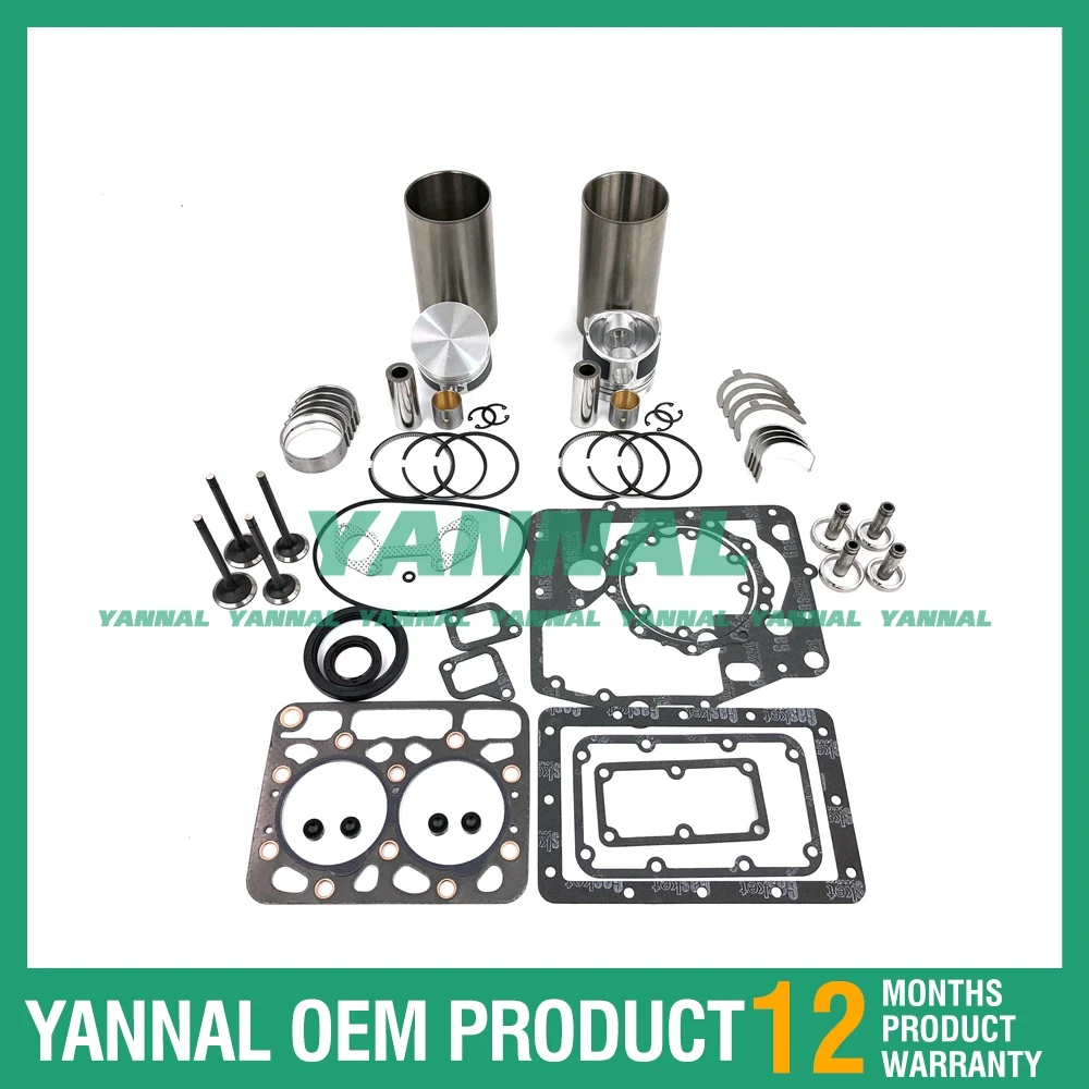 Комплект для капитального ремонта двигателя Kubota ZL600, трактора B6000, B6000E, B6000DT, B4200, запчасти для двигателя
Комплект для капитального ремонта двигателя Kubota ZL600, трактора B6000, B6000E, B6000DT, B4200, запчасти для двигателя