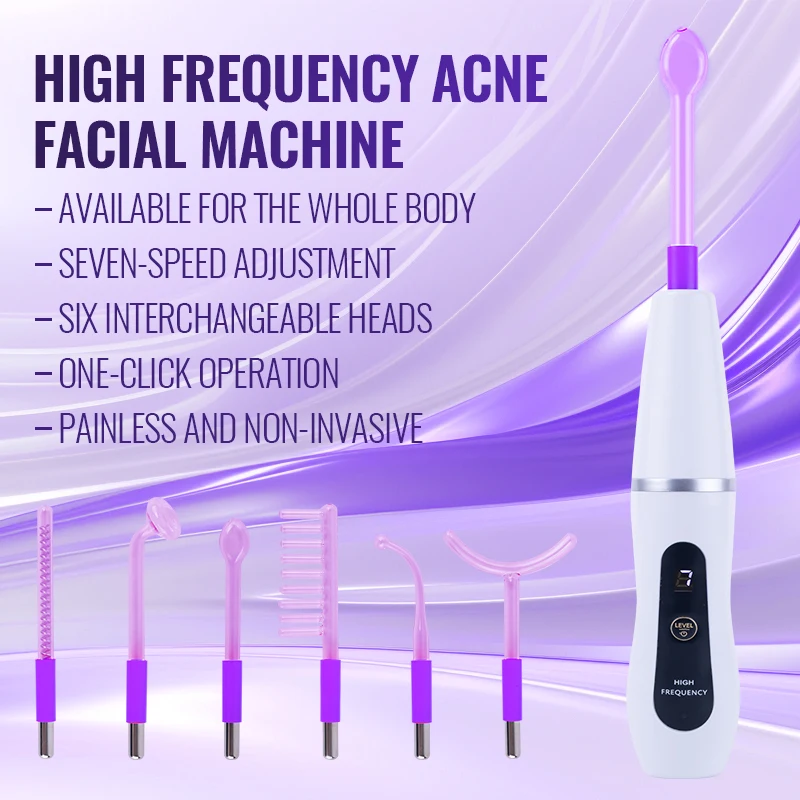 High Frequency Appliance Electrode Tube Wand Electrotherapy Skin Care Facial Spa Tightening Acne Spot Wrinkles Remover
High Frequency Appliance Electrode Tube Wand Electrotherapy Skin Care Facial Spa Tightening Acne Spot Wrinkles Remover
