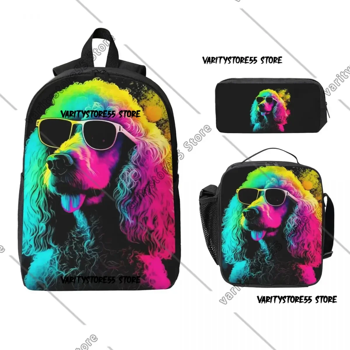 Рюкзак с изображением пуделя для школьников, для мальчиков и девочек, сумка для книг, школьная сумка, сумка для ноутбука, наплечная сумка, 3 предмета: термосумка для обедов, пенал
Рюкзак с изображением пуделя для школьников, для мальчиков и девочек, сумка для книг, школьная сумка, сумка для ноутбука, наплечная сумка, 3 предмета: термосумка для обедов, пенал