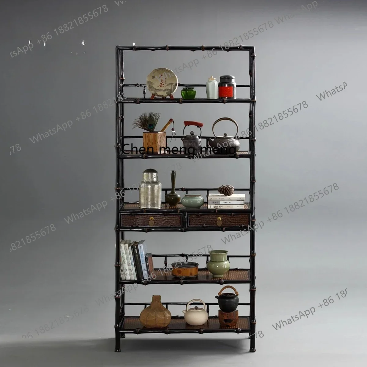 Bookshelf Floor-to-ceiling shelf Pure handmade multi-layer storage rack Storage bookcaseJJ
Bookshelf Floor-to-ceiling shelf Pure handmade multi-layer storage rack Storage bookcaseJJ
