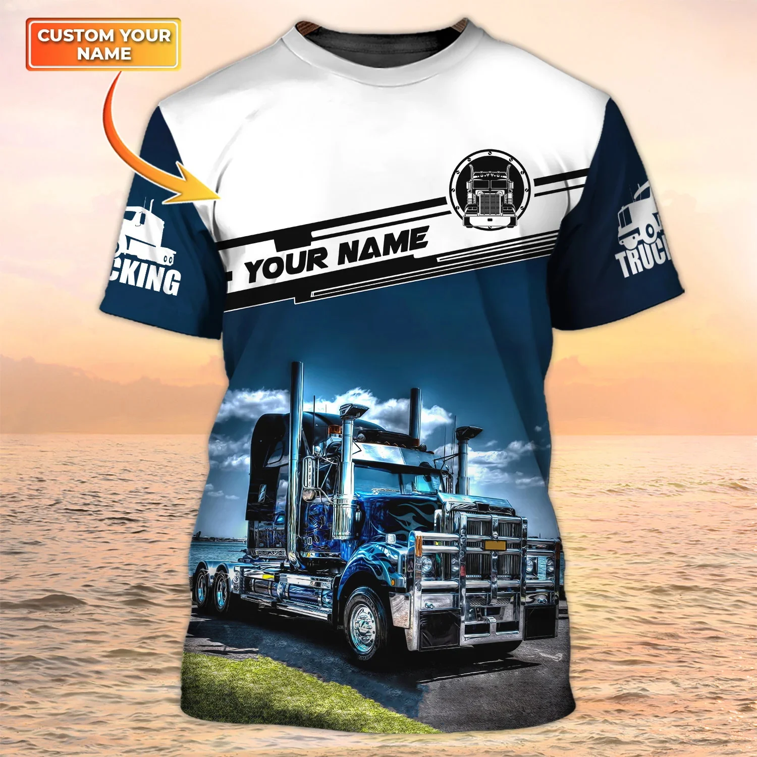 Newest Summer Men‘s T-shirt Personalized Name Truck Driver 3D All Over Printed t shirt Unisex Casual Cool Trucker Tshirt DW113
Newest Summer Men‘s T-shirt Personalized Name Truck Driver 3D All Over Printed t shirt Unisex Casual Cool Trucker Tshirt DW113