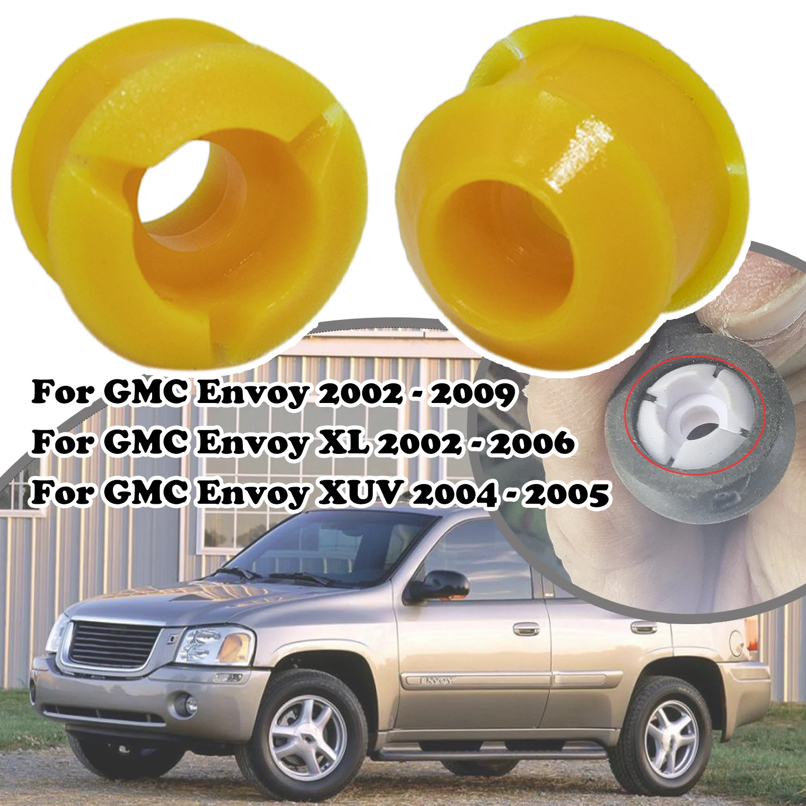 2pcs For GMC Automatic Transmission Shift Cable Bushing Repair Kit Gear Selector Change Lever And Pivot Grommet Replacement
2pcs For GMC Automatic Transmission Shift Cable Bushing Repair Kit Gear Selector Change Lever And Pivot Grommet Replacement