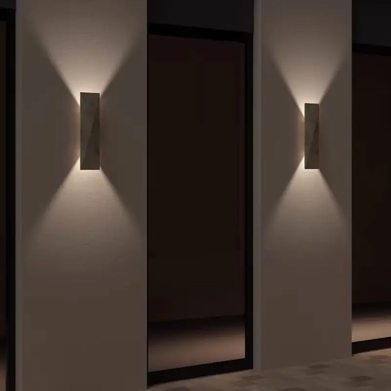 Luxury Stone Waterproof Corridor Wall Lamp Aisle Wall Light for Bedroom Bedside Balcony Entrance Indoor Outdoor Lighting Fixture
Luxury Stone Waterproof Corridor Wall Lamp Aisle Wall Light for Bedroom Bedside Balcony Entrance Indoor Outdoor Lighting Fixture