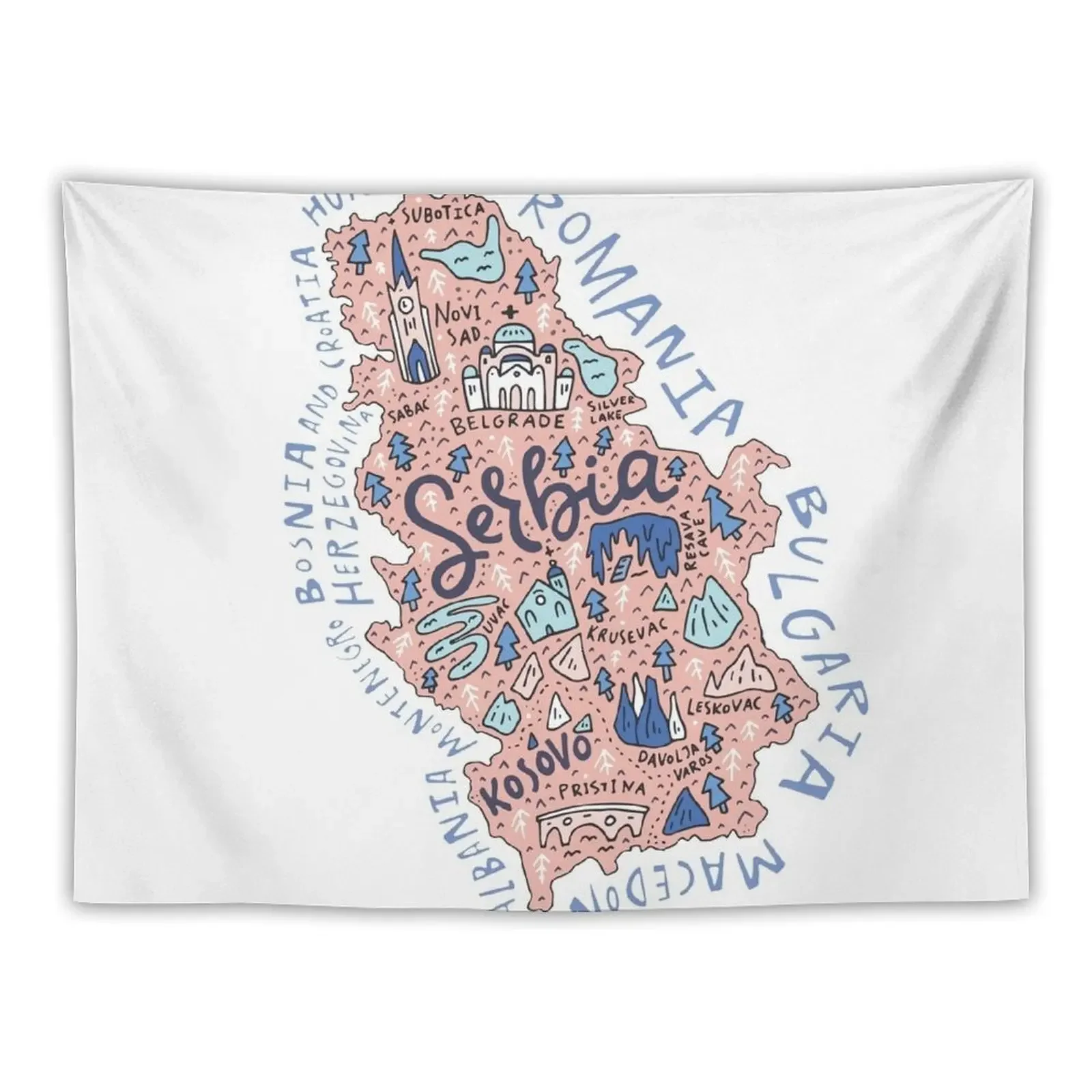 Map of Serbia Tapestry Wall Hanging Decor For Bedroom Room Decorator Home And Comfort Decor Tapestry
Map of Serbia Tapestry Wall Hanging Decor For Bedroom Room Decorator Home And Comfort Decor Tapestry
