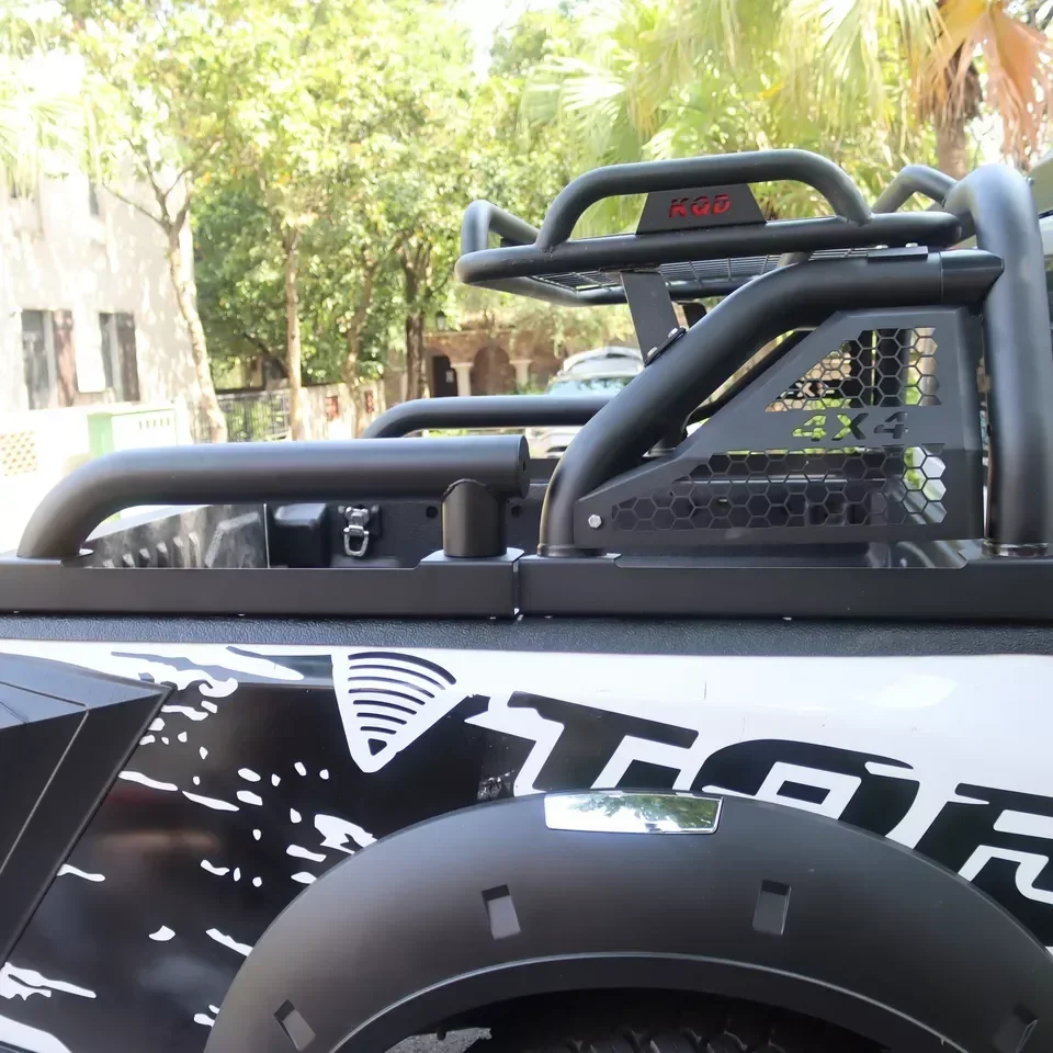 KQD Auto other exterior accessories Stainless steel Iron Roll bar with roof basket for Nissan Navara Np300 2015-on
KQD Auto other exterior accessories Stainless steel Iron Roll bar with roof basket for Nissan Navara Np300 2015-on