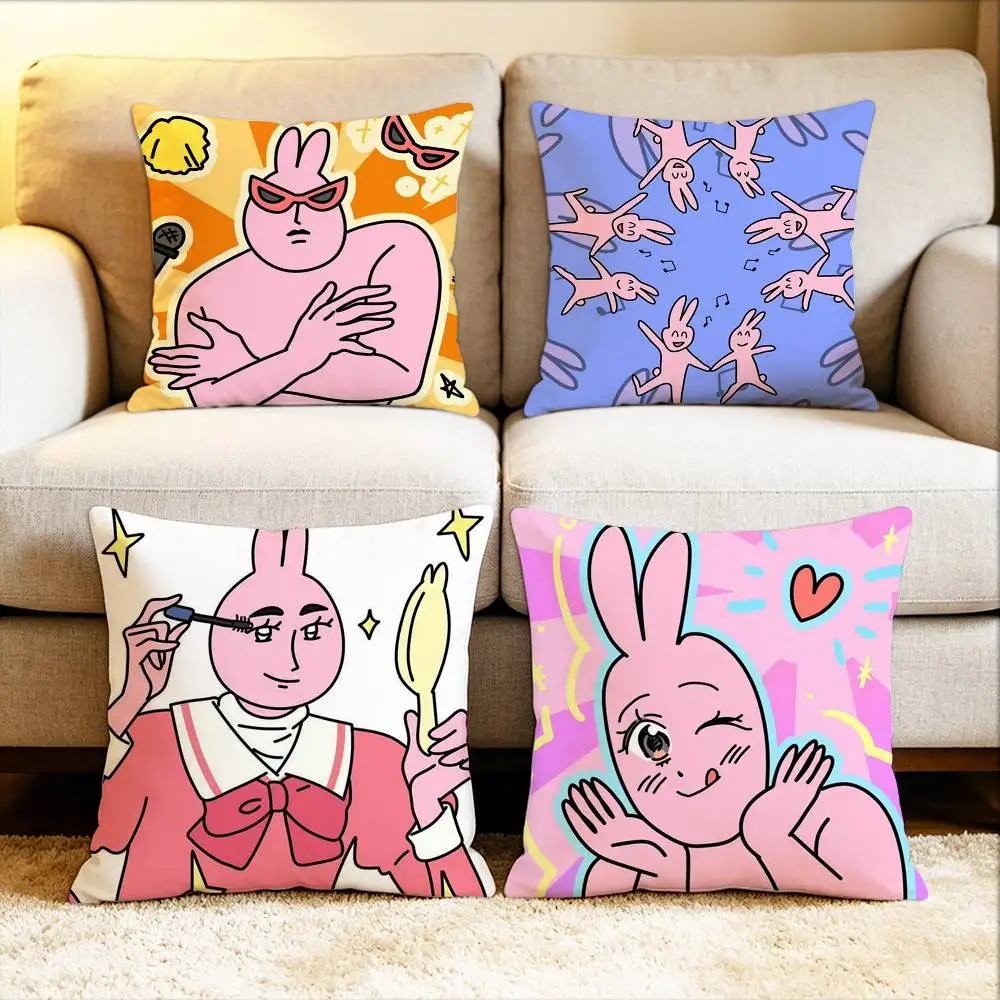 My Friend Rabbit Various Sizes Square Pillow Case For Car Home Bedchamber Decor
My Friend Rabbit Various Sizes Square Pillow Case For Car Home Bedchamber Decor