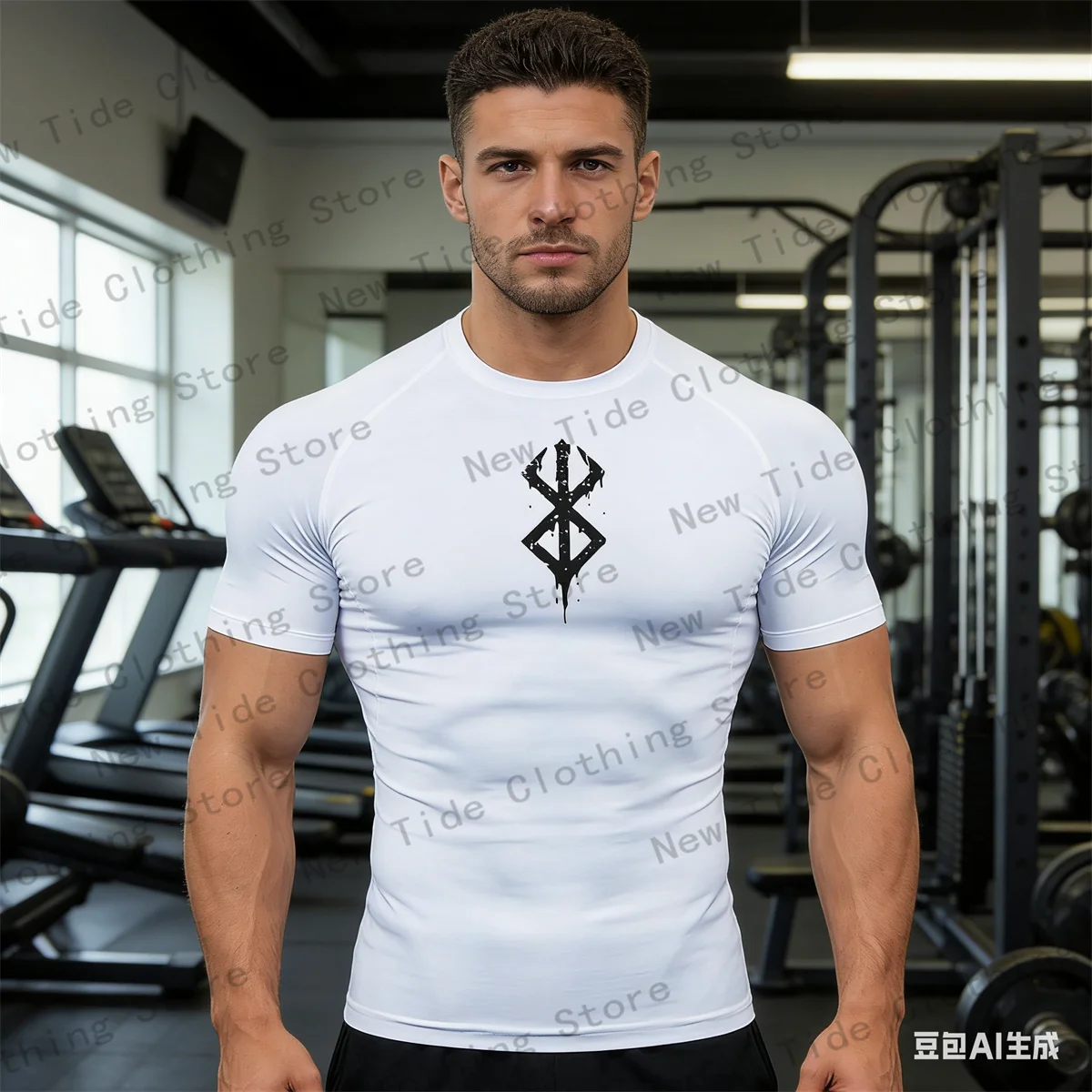 Мужские компрессионные футболки с принтом, летние, с коротким рукавом, для тренировок, быстросохнущие, для спортзала, базовый слой, топы
Мужские компрессионные футболки с принтом, летние, с коротким рукавом, для тренировок, быстросохнущие, для спортзала, базовый слой, топы